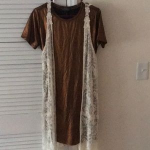 Lace duster